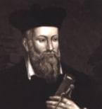 Michel de Nostre-Dame bijgenaamd Nostradamus werd geboren Saint-Rémy-de-Provence op 14 december1503 en stierf op 2 juli 1566 / Bron: MaCRoEco 21:02, 7 May 2007 (UTC), Wikimedia Commons (Publiek domein)
